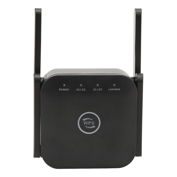 Repetidor Wifi 5g Ac24 Fácil Instalación Compatible Negro