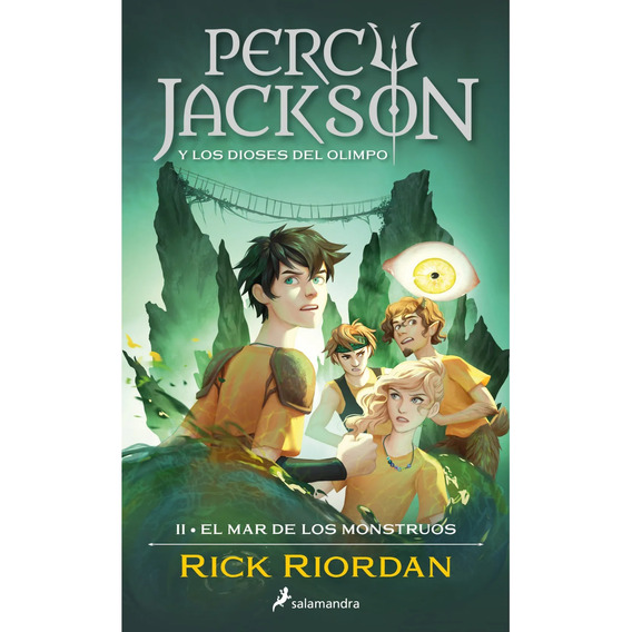 Mar Monstruos - Percy Jackson 2 - Riordan - Salamandra Libro