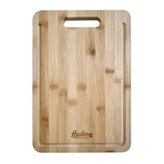 Tabla De Madera Bambú Cocina Hudson 23 X 33 X 1.5 Cm