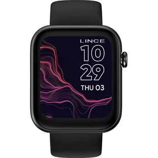 Smartwatch Lince Fit 2 Relógio Inteligente Esportivo Lswuqpm Cor Da Caixa Preto Cor Da Pulseira Preto Cor Do Bisel Preto