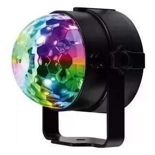 Bola Esfera Magica Led Rgb Mini Con Enchufe A 220v L-12