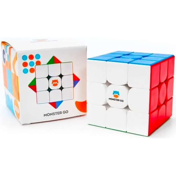 Cubo Rubik 3x3 Magnetico Monster Go Gan