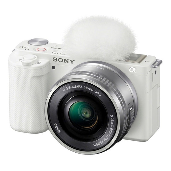 Cámara Sony Alpha Zv-e10 Mirrorless 4k + Lente Blanco