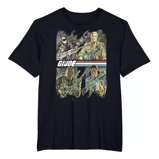 Personajes Gi Joe: Playera Y Camiseta Únicas De Colección