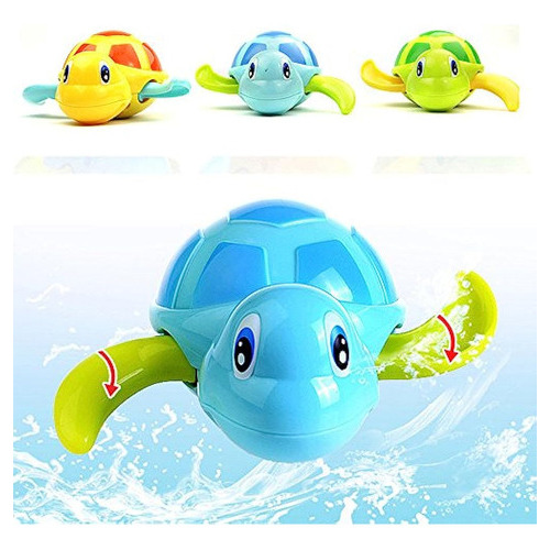 Wedfeir 3 Piezas Baño Natacion Tortuga Juguete Para Bebe