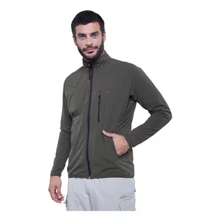 Campera Rompeviento Hombre Montagne Charm Elastizada Imperm.