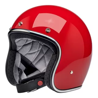 Biltwell Bonanza Helmet - Gloss Blood Red