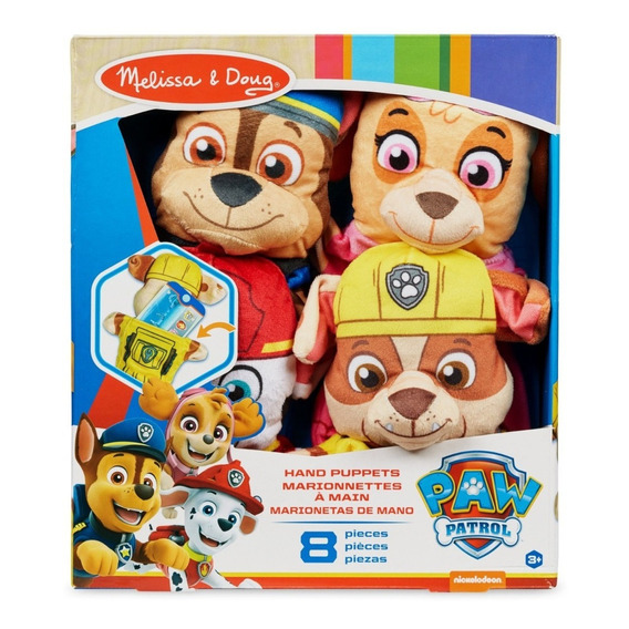 Títeres De Mano 4 Piezas Paw Patrol Melissa & Doug