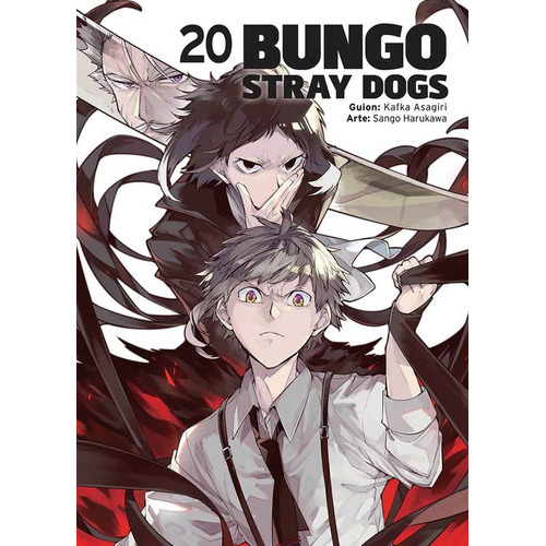 Bungo Stray Dogs: Panini Manga Bungo Stray Dogs N.20, De Kafka Asagiri. Serie Bungo Stray Dogs, Vol. 20. Editorial Panini, Tapa Blanda, Edición 1 En Español, 2021