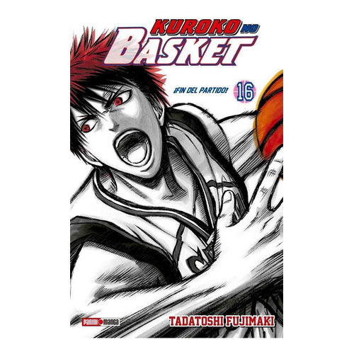 Panini Manga Kuroko No Basket N.16: Kuroko No Basket, De Tadatoshi Fujimaki. Serie Kuroko No Basket, Vol. 16. Editorial Panini, Tapa Blanda, Edición 1 En Español, 2019