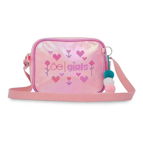 Bolsa Crossbody Cloe Girls Para Ni a Textil Color Rosa Cuotas