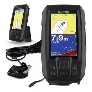 Gps Sonar Garmin Striker 4 Plus Com Transdutor (completo)