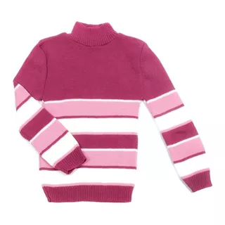 4 Blusa De Inverno Feminina Infantil Juvenil De Lã Tricô Top