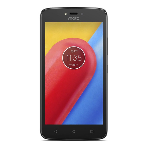  Moto C Dual SIM 8 GB preto-brilhante 1 GB RAM