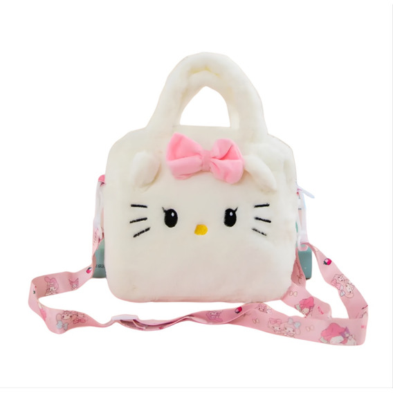 Mini Bolso Kuromi Melody Cinnamoroll Pequeño Felpa Kawaii 