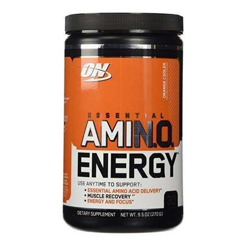 Aminoacidos On Essential Amino Energy 30 Servicios Sabores! Sabor Naranja