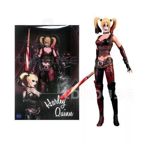 Boneca Dc Multiverse Harley Quinn Arlequina Articulada Fun