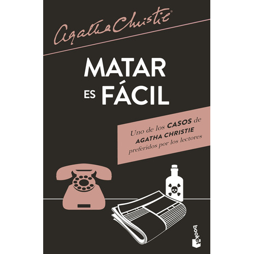 Matar es fácil, de Christie, Agatha. Serie Booket Editorial Booket México, tapa blanda en español, 2022