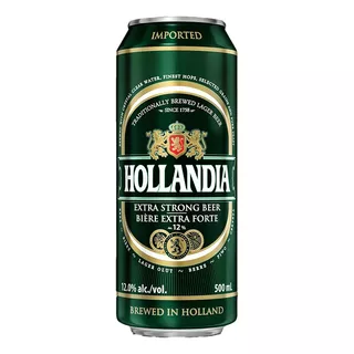 Cerveza Hollandia Extra Strong - mL a $31