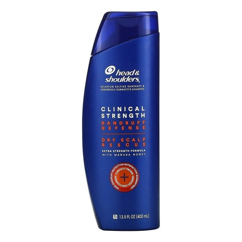 Shampoo Head & Shoulders Clinical strength en botella de 400mL por 1 unidad