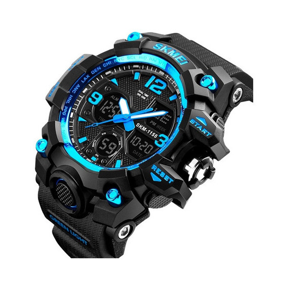 Reloj Skmei Digital Y Análogo Militar Deportivo Para Hombre código RSkmne01764