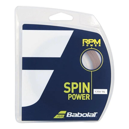 Corda Babolat Rpm Power 16 l 1,30 mm Marrom - Set In