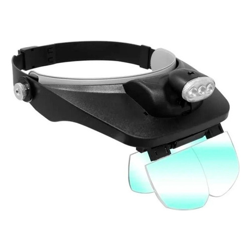 Lupa Optovisor 3 Leds Adir 1574