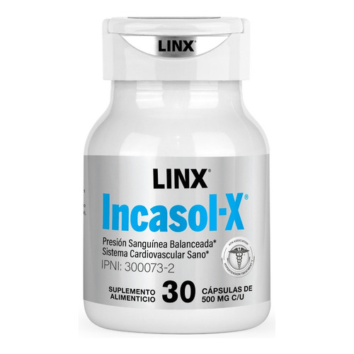 Incasol-x® 30 Regulariza Presión Arterial Naturelab® Sabor Sin sabor