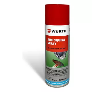 Spray Antichirridos/antiruidos Para Frenos 300ml / Wurth® 