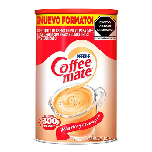 Sustituto De Crema Coffee Mate Polvo En Lata 1.2 Kg