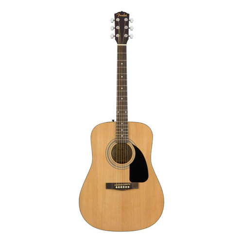 Guitarra acústica Fender Dreadnought FA-115 para diestros natural brillante