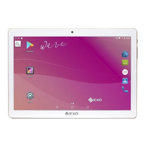 Tablet  EXO Wave I101G 10.1" con red móvil 16GB dorada y 2GB de memoria RAM