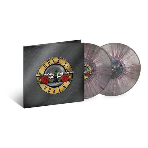 Guns N' Roses Greatest Hits Lp 2vinilos Plateados Con Salpic