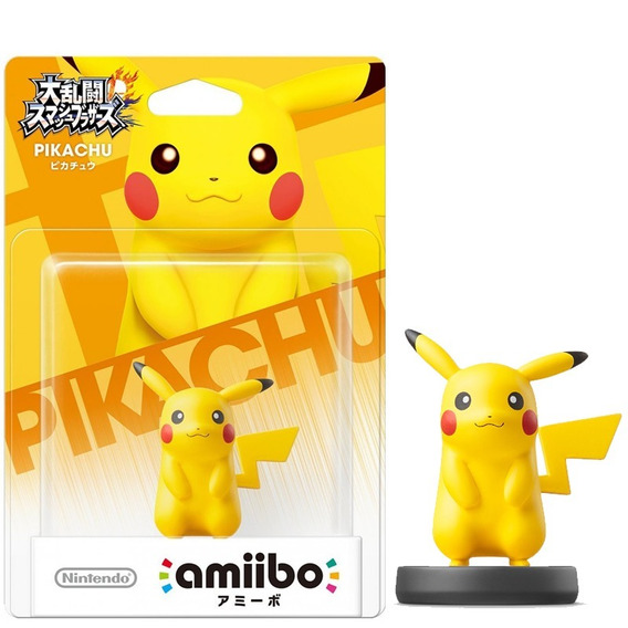 Amiibo Pikachu - Pokemon - Nintendo - Nuevo