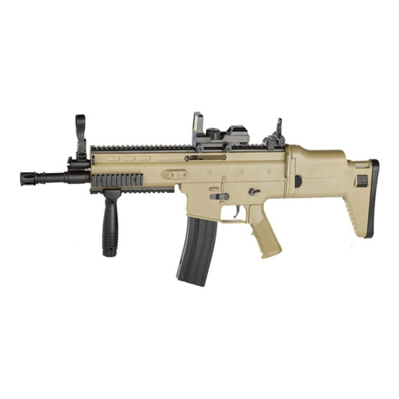 Fusil-airsoft Paintball-gun Scar 8802 + Mira + Balines