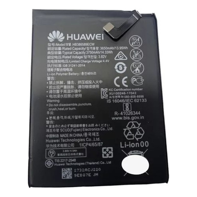 Bateria Pila Huawei Mate 20 Lite Honor 8x Hb386589ecw Tienda