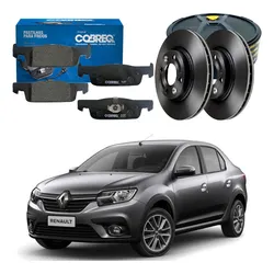  Kit Disco Pastilha Freio Logan 1.0 2019 A 2025