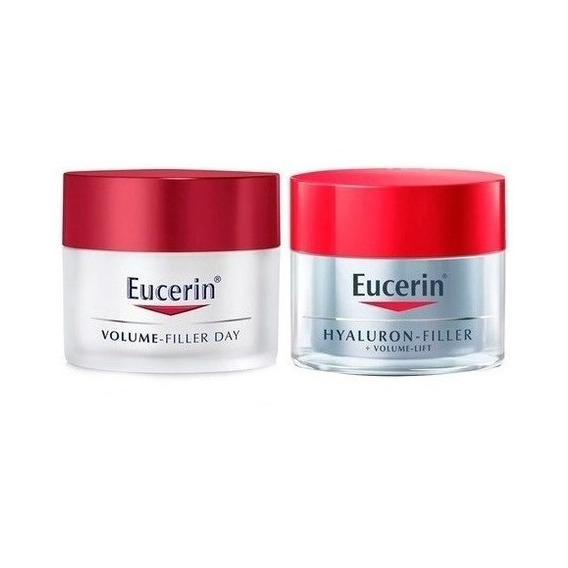 Eucerin Hyaluron Volume Filler Dia + Noche Pieles Secas