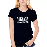 Remera Unisex Nirvana Rock Música Algodón Premium