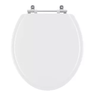 Tampa De Vaso Sanitário E Privada Convencional Oval Universal Branco Liso