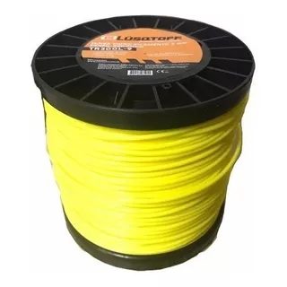 Tanza Desmalezadora Perfil Redondo 3mm 1kg Lusqtoff Tr300l-9 Color Amarillo