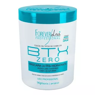 Forever Liss Máscara Btx Zero Hidratante Sem Formol 1kg