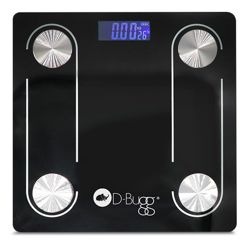 Báscula Smart Bluetooth Dbugg Color Negro