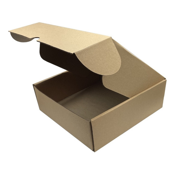Mailbox 30x30x10cm 25 Pzas Caja Para Envios Corrugado Kraft