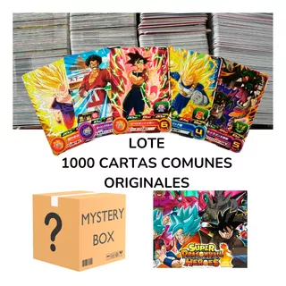 Dragon Ball Heroes 1000 Tarjetas Comunes De Todas Las Sagas