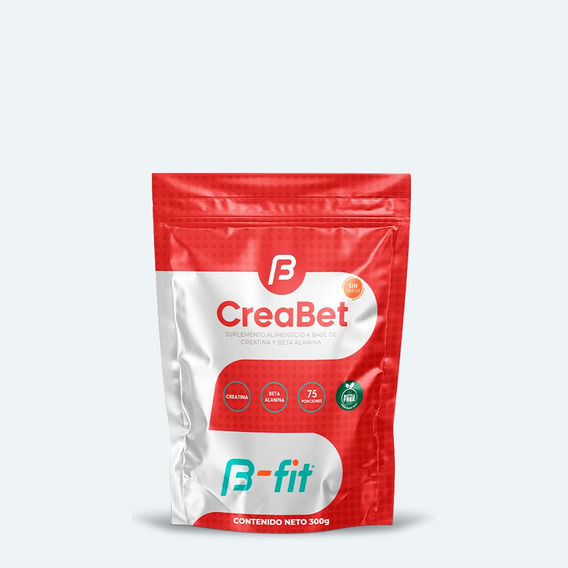 B-fit Creatina Monohidratada + Beta Alanina Creabet - 300g Sabor Sin sabor