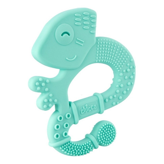 Mordillo Silicone Super Soft Iguana Chicco 2m+ Maternelle Color Iguana menta