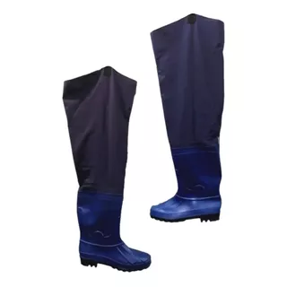 Bota Wader Pvc Con Pierna Vulcanizadas Y Reforzadas Oferta1