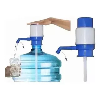 Bomba Para Tirar Água De Galão 10 A 20 Litros Manual Clink Cor Azul