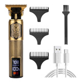 Máquina De Afeitar Eléctrica T9 Lcd Barber Shaver, Cortapelo